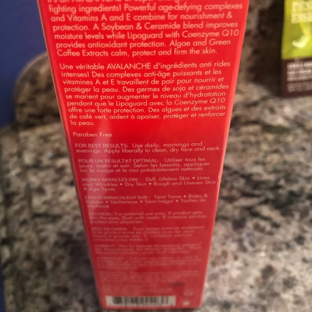 Sealed package of anti aging lotion retail 108